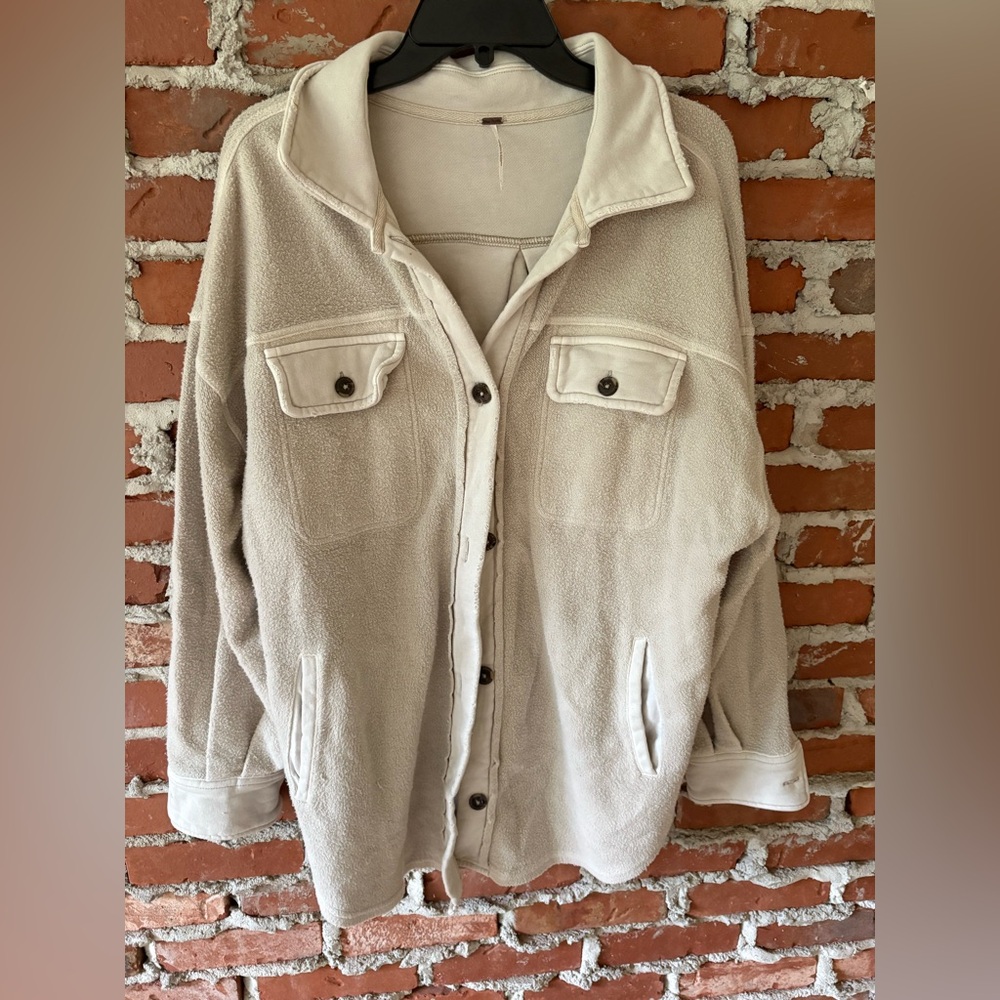 NWOT Free People Shirt Jacket size S